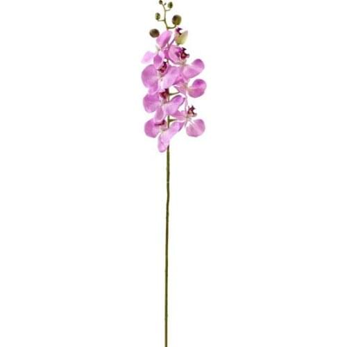Modern Artificial Orchid Branch Pink 75cm trinket baratija حلية орнаментальный