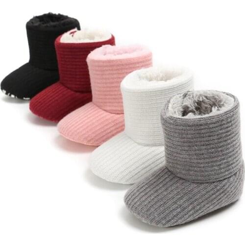 Snow Boots Shoes For Baby girls boys snow boots shoes fashion warm plush inside baby infant boots toddler shoes Winter