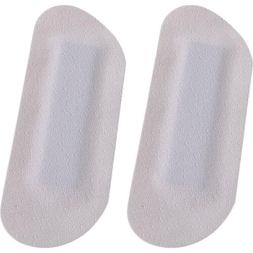 1Pair Foot Care Imitation Leather Heel Protectors Pain Back Heel Pad M3GE