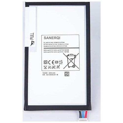10PCS Battery For Samsung GALAXY Tab 3 8.0 T310 T311 T315 SM-T310 SM-T311 E0288 E0396 T4450E 4450mAh Tablet Battery