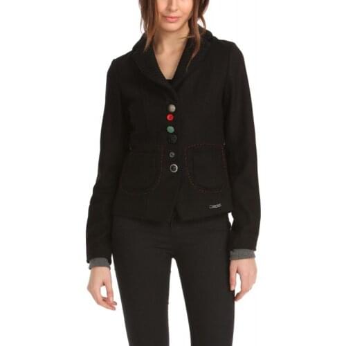 Spanish womens stitched wool suit