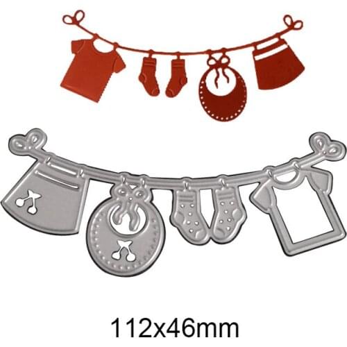 Cute Baby Metal Cutting Dies Stencils DIY Scrapbooking Embossing Paper Card Decoration Dies Cutting Template Dies Scrapbooking