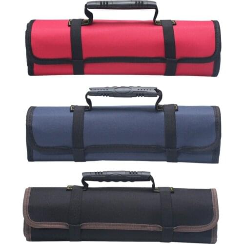 Multifunction Oxford Cloth Folding Wrench Bag Tool Roll Storage Portable Case Organizer Holder Pocket Tools Pouch