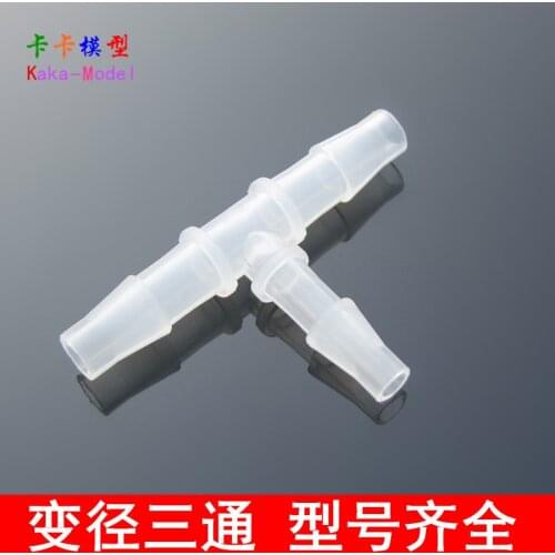 Plastic T Type Tee Change Path Tee Joint Pagoda Joint Will Diminish Tee Hose Joint Rubber Tube Tee