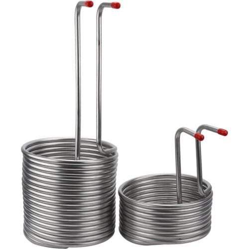 Stainless Steel Immersion Wort Chiller Tube For Home Brewing Super Efficient Wort Chiller Home Wine Making Machine Part