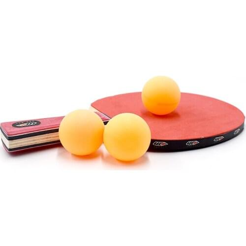 2 Racket+3 Balls Professional Carbon Fiber Table Tennis Rackets with Double Face Pimples-in Table Tennis Rubber Ping Pong Racket