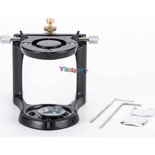 1sets Adjustable Denture Magnetic Articulator Dental Articulator for Mounting Pre-cast Dental Models Dental Laboratory Equipmen