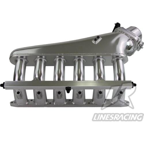 Silver Billet Intake Manifold w/ Fuel Rail kit+Throttle Body Fits for BMW E36 E46 325i 328i 323i