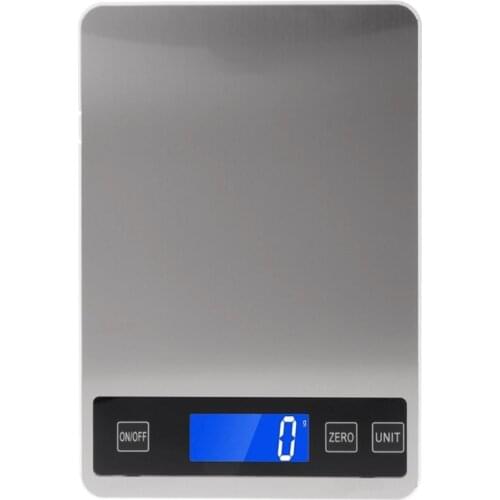 Digital Kitchen Scales 22lb/10kg Charging Touch Button Waterproof Cooking Scale 'zt