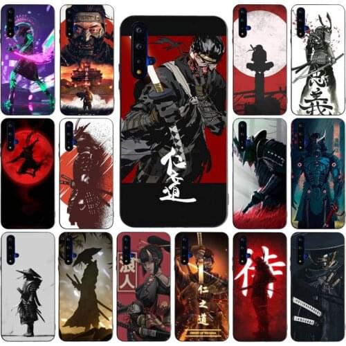 YNDFCNB Japan Samurai Ninja Phone Case for huawei nova 2 i plus 3 i E 4 E 5 i pro 6 SE 6 5g