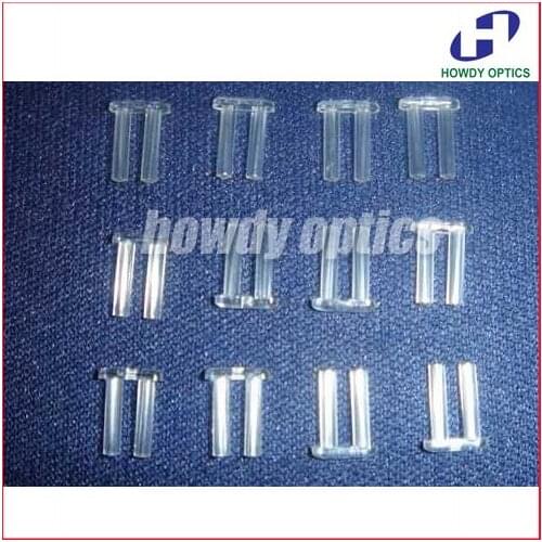 5000pcs Glasses Lock Bushings rimless optical frames plastic screws cover glasses accssories Double rubber plug