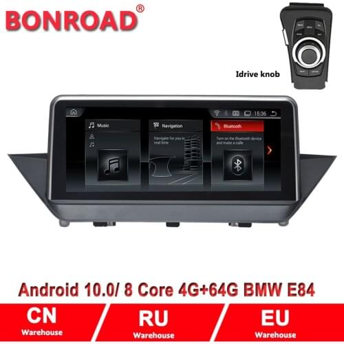 10.25" Android 10.0 1280*480P Ram 4G Rom64G Car Multimedia GPS Radio for BMW X1 E84 CIC /No Screen 2009-2015 BT Wi-Fi Carplay