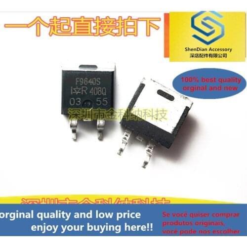 10pcs only orginal new IRF9640S F9540S P-channel patch field effect TO-263 patch transistor