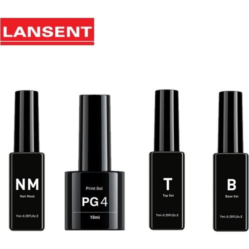 2019 Real Latest O2nails Nail Printer Machine Nail Gel B PG NM T Glue Four Bottles Of Set Transfer Picture Design Accessories