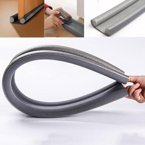 95cm Flexible Door Bottom Sealing Strip Guard Wind Dust Threshold Seals Draft Stopper 1PC