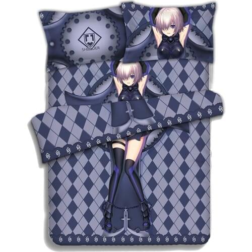 Anime Cartoon Fate/Grand Order Matthew Kyrielit Quilt Cover Soft Printed Bedding Set With Pillow Case Bed Sheet Duvet Cover Set