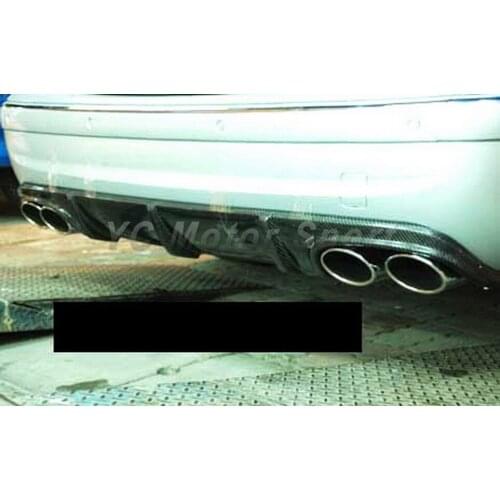 Car Accessories Carbon Fiber OEM Style Rear Diffuser Fit For 2006-2009 W211 E63 AMG Rear Bumper Diffuser