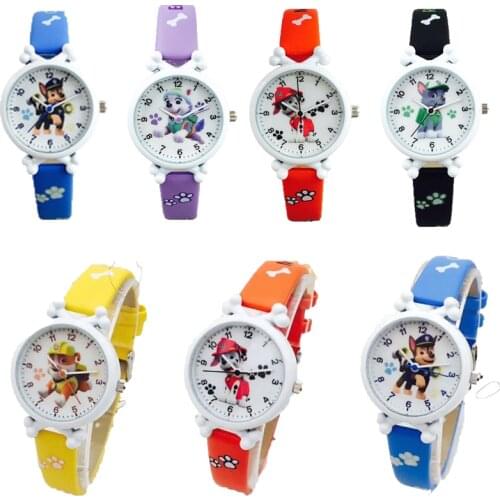 Paw Patrol Watch Chase Marshall Everest Digital Watch Action Figure Childrens Electronic Waterproof Boy Girl Kid Christmas toy