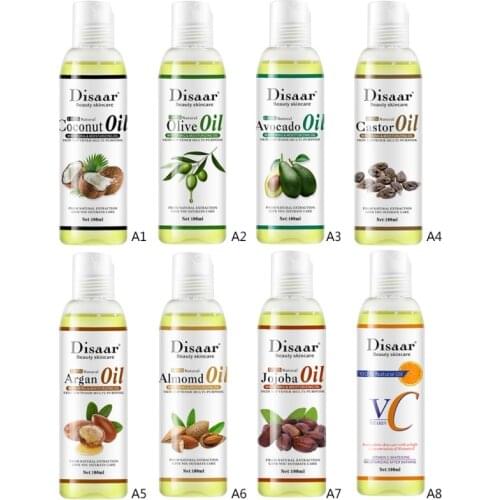 Pure Natural Organic Essential Oils Herbal Anti-Aging Lymphatic Drainage Ginger Oil SPA for Body Relaxing Massage Oils