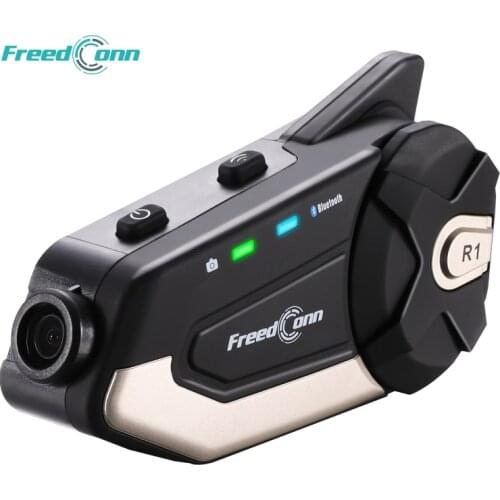 Motorcycle Helmet Headset HD 1080P Camera Bluetooth 4.1 WiFi Recorder Intercom Video capture WIFI Transmission Viewing Device
