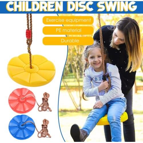 28cm Tree Swing Climbing Rope With Petals Seat Carabiners Platforms Disc Swings Seat Swing Set For Kids Adults Outdoor#g35