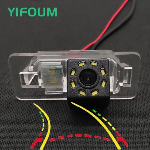 YIFOUM HD Dynamic Trajectory Tracks Car Rear View Camera For BMW 1 3 X1 X3 X5 X6 M3 E46 E53 E70 E71 E82 E83 E84 E90 E91 E92 E93