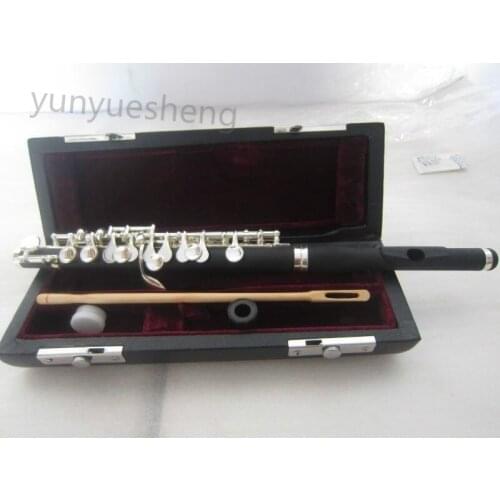 Piccolo Kit Mixed Ebony/Ebonite Powder Cupronickel Keys Silver Plated