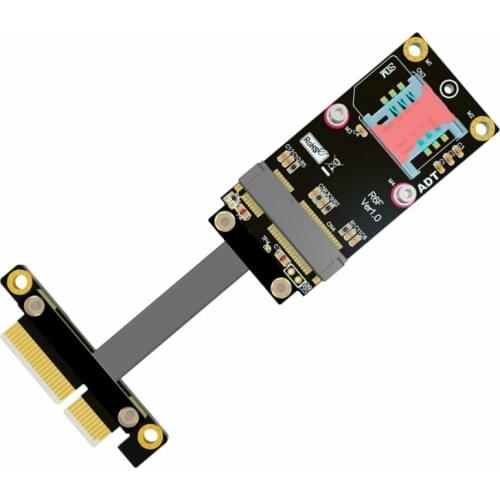 MiniPCIe to PCI-E x4 Extension conversion Cable mPCIe PCI-Express x4 Riser adapter