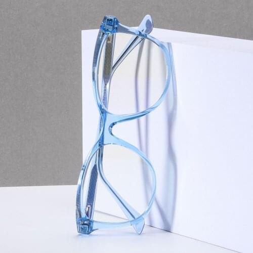 2020 Fashion Computer Glasses Blue Light Blocking Eyeglasses Anti Blue Ray Spring Hinges TR90 Frame Black Eyewear for Women Men