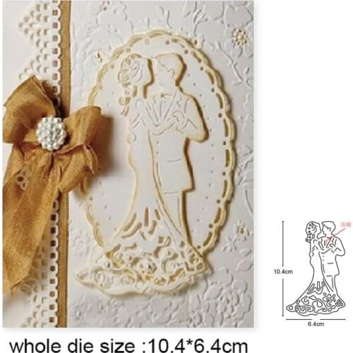 New couple background metal cutting dies cut die mold Scrapbook paper craft knife mould blade punch stencils dies