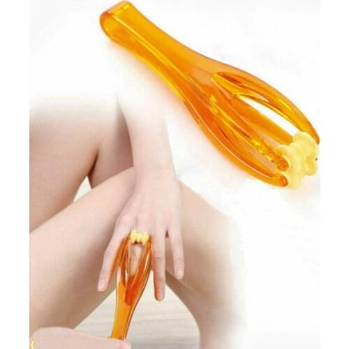 New Hand Finger Massager Relax Blood Hot Elastic Dual Roller Joint Massage Tools Face Lift Tools Mouth and ears Massage Tools