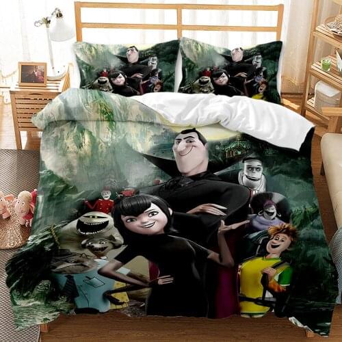 Cartoon Character Bedroom Quilt Cover (including Pillowcase) Single/double/double Bed 2/3PS Decoration Boys And Girls Room