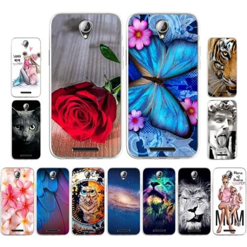 Silicone Phone Cases For Lenovo A5000 A5 Vibe B C2 A2016 A1010 APlus A1010a20 A2010 A2580 A2860 A2020 A2020a40 A536 Covers Soft
