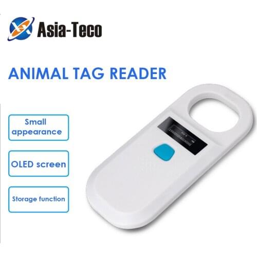 Pet scanner ISO11784/5 FDX-B USB RFID Animal pet id reader chip for dog cats horse handheld microchip scanner