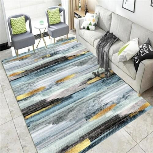 Living room modern minimalist Nordic geometric carpet Living room sofa Bedside covered with carpet Carpet