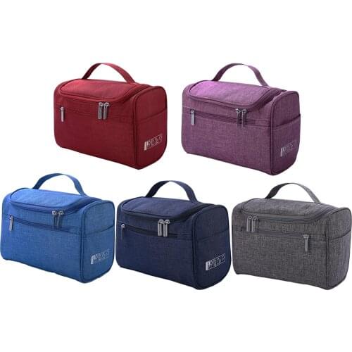 Ing Toiletry Bag Travel Cosmetic Organizer Shower Bathroom Bag for Men Women Water-Resistant