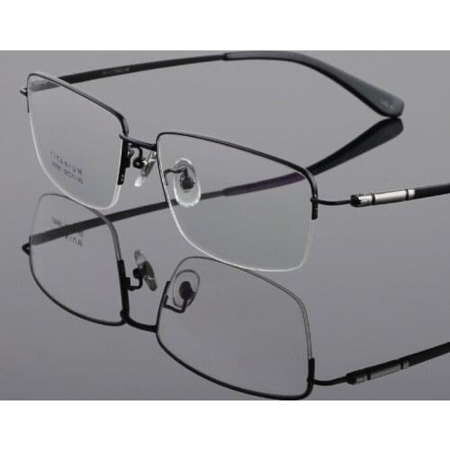 Titanium Glasses Nearsighted Glasses Prescription Glasses Men Eyeglasses High Quality Optical Frames Gold Glasses