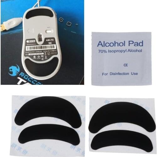 2Pcs 0.6mm Thickness Mouse Feet Mouse Skates For ZOWIE AM ZA11 ZA12 FK1 FK2 FK Drop Shipping Support