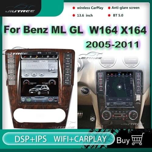 PX6 Android Car Car GPS Navigation For Mercedes-Benz ML GL 2005-2011 Stereo receiver Car multimedia player Headunit Tape Recorde