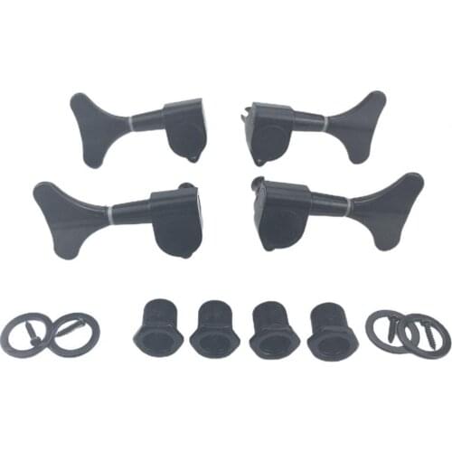 Guitar Bass Tuning Pegs Set Guitar Sealed Tuners Tuning Pegs Machine Heads 2 Right 2 Left for 4 String Bass Guitar Accessories