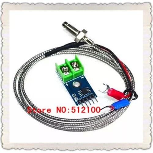 Free shipping 5Sets MAX6675 Module + K Type Thermocouple Thermocouple Sensor temperature sensor