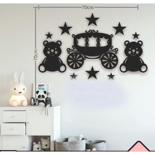 Duvar Dekor, Ahşap hediye, Ev Dekorasyonu, Modern Tasarım Genç Çocuk Odası Duvar dekoru 3 mm Ahşap