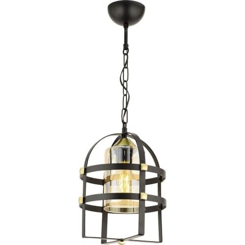 Eray Lighting 2076-1 Singlet Black Chandelier