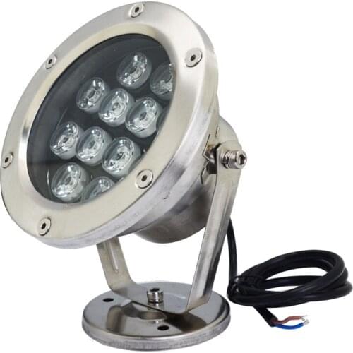 IP68 waterproof rgb led underwater light swimming pool fountain aquarium fish tank pond lamp