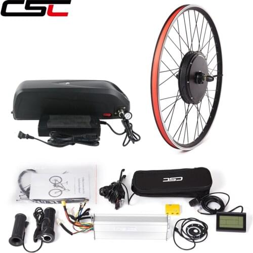 Electric bike Conversion Kit 36V 48V 250W 350W 500W 1000W 1500W 20 24 26 27.5 28 29in 700C bike EBike hub Motor Wheel Bluetooth