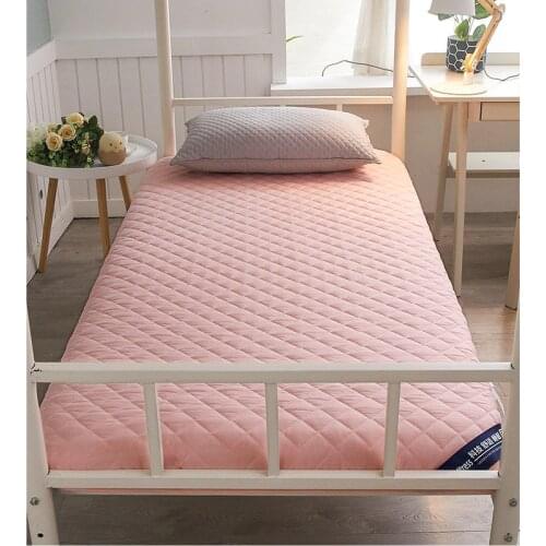 New pure color matted and thickened mattresses tatami single double rice mattresses household cushions student dormitory