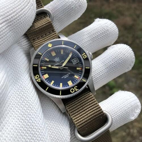 SD1952T Steeldive New Arrival Super Luminous Japanese Movement Sapphire Glass NH35 Automatic Mens Dive Watch