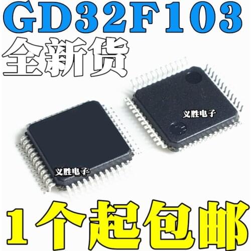 New and original GD32F103C8T6 Compatible substitution STM32F103C8T6 LQFP48 Embedded single chip MCU chip microcontroller chip A