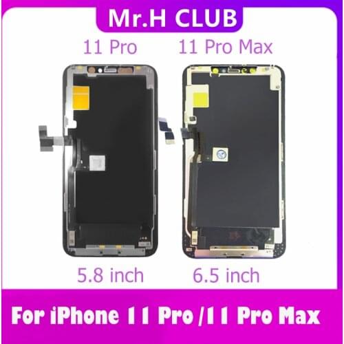 INCELL Original LCD For iPhone 11 Pro MAX OELD LCD Display Touch Screen Digitizer Replacement For iPhone 11Promax Display AAA