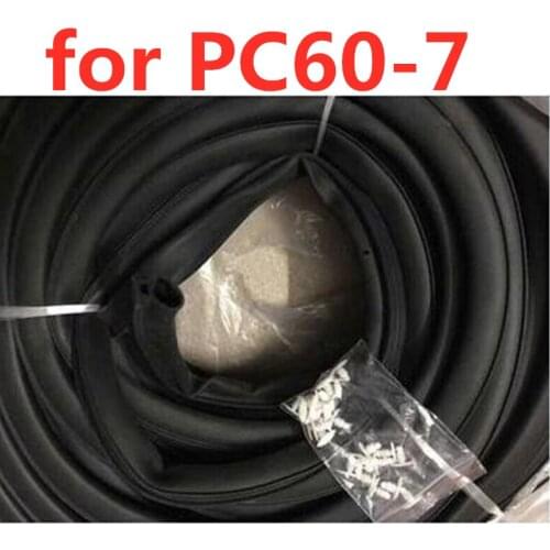 For Excavator PC60-7 accessories dustproof and waterproof tape / seal tape cab door and window tape to send nails(5m